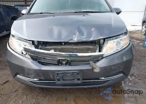 2014 Honda Odyssey Ex-L z USA, uszkodzony, nr VIN 5FNRL5H69EB022687